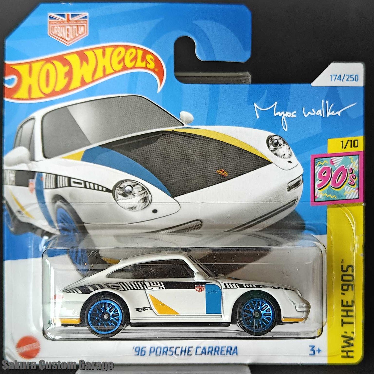 Hot Wheels - '96 Porsche Carrera  (2024) 1/10 HW: The '90s  174/250