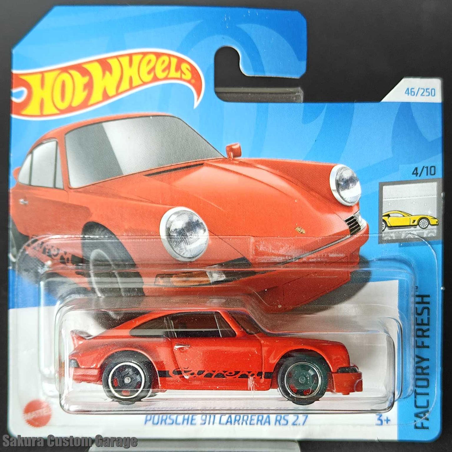 Hot Wheels - Porsche 911 Carrera RS 2.7 (2024) 4/10 Factory Fresh  46/250