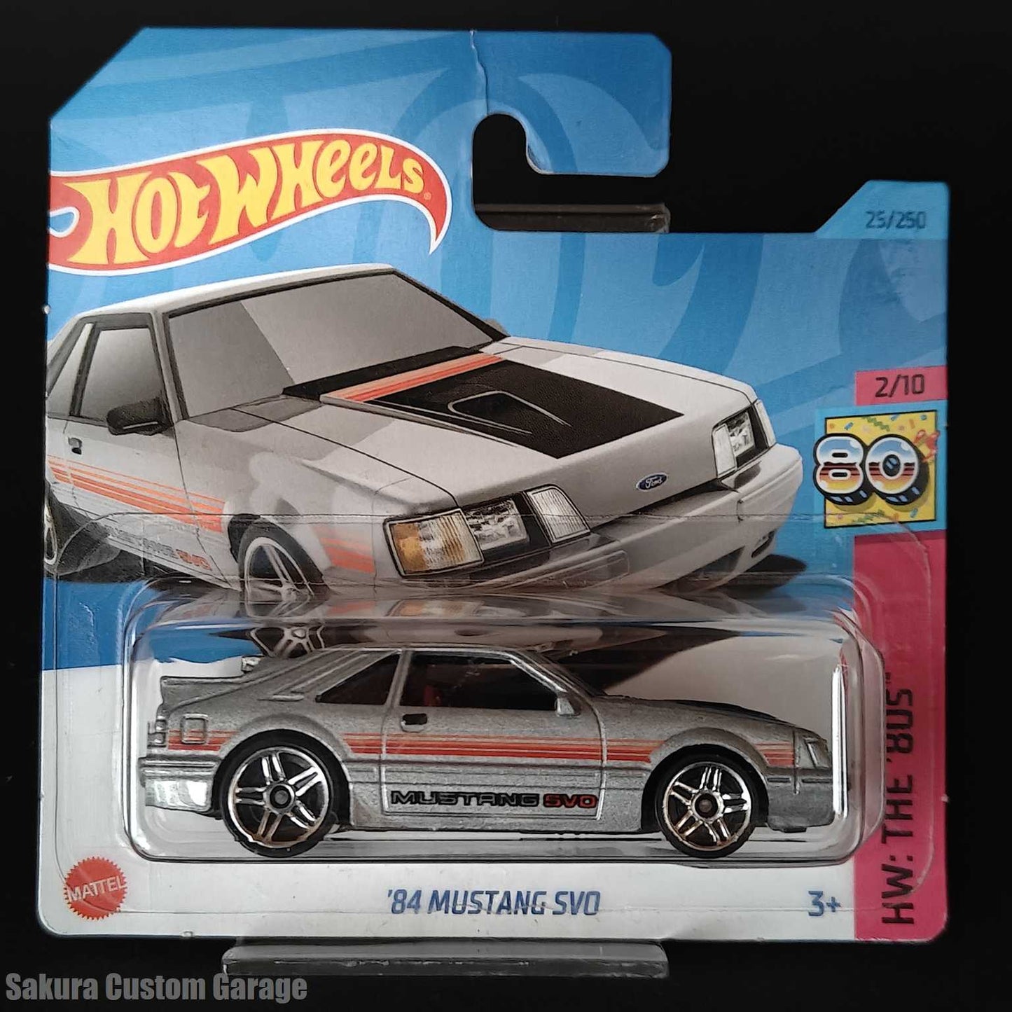 Hot Wheels - '84 Mustang SVO (2023) 2/10 HW: The '80s 25/250