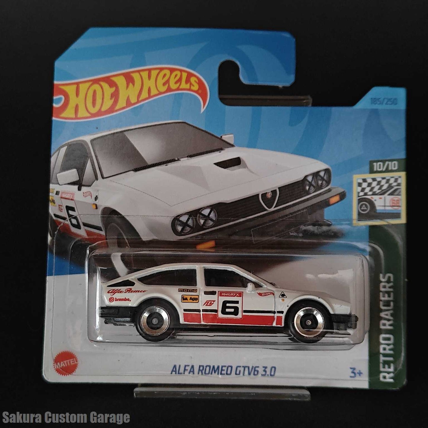 Hot Wheels - Alfa Romeo GTV6 3.0 (2023) 10/10 Retro Racers 185/250