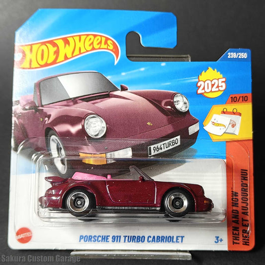 Hot Wheels - Porsche 911 Turbo Cabriolet  (2025) 10/10 Then And Now 239/250