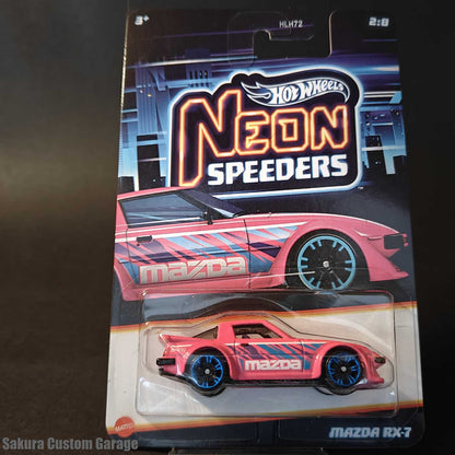 Hot Wheels - Mazda RX-7 (2025) Neon Speeders 2/8