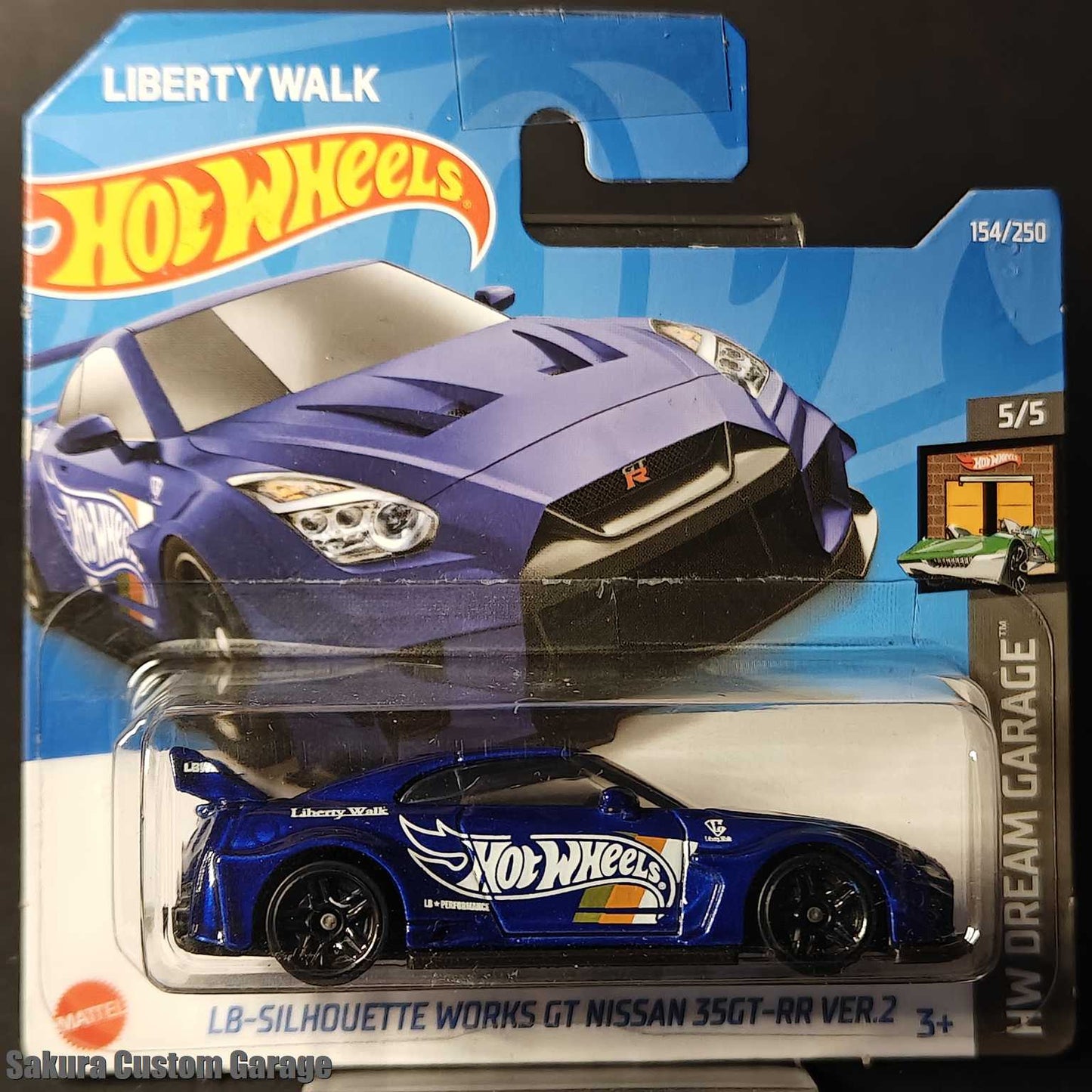 Hot Wheels -  LB-Silhouette Works GT Nissan 35GT-RR Ver.2 (2022) 5/5 HW Dream Garage 154/250