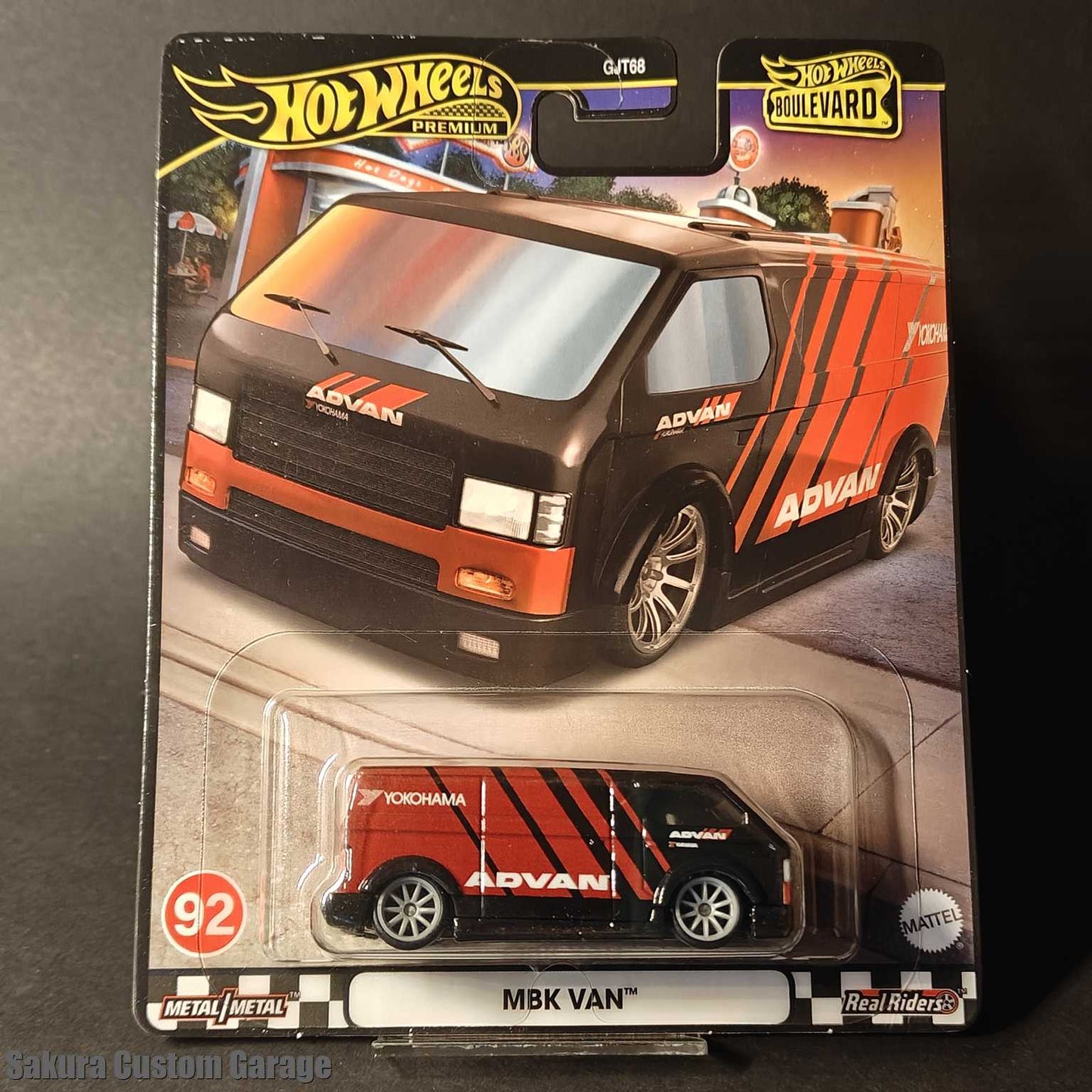 Hot Wheels - MBK Van - ADVAN (2024) - Boulevard  n. 92