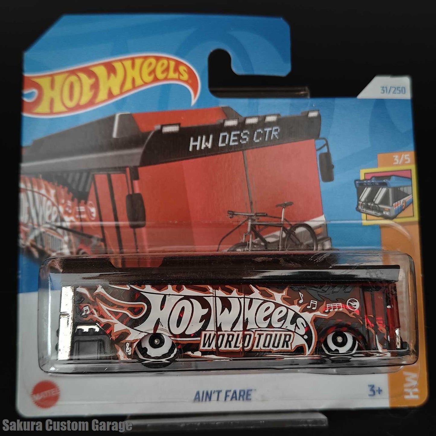 Hot Wheels - Ain't Fare (Treasure Hunt 2024) 3/5 HW Fast Transit 31/250