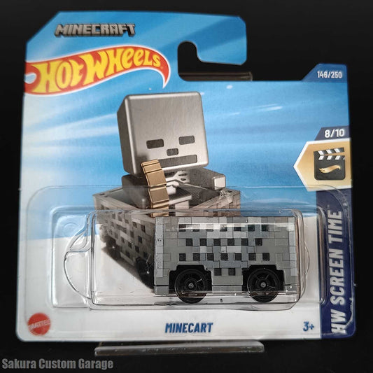Hot Wheels - Minecart  (2025) 8/10 HW Screen Time 146/250