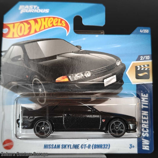 Hot Wheels - Nissan Skyline GT-R BNR32 (2025) 2/10 HW Screen Time 4/250