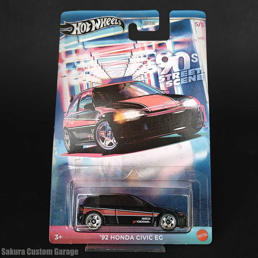 Hot Wheels - '92 Honda Civic EG (2025) 90' Street Scene 5/5