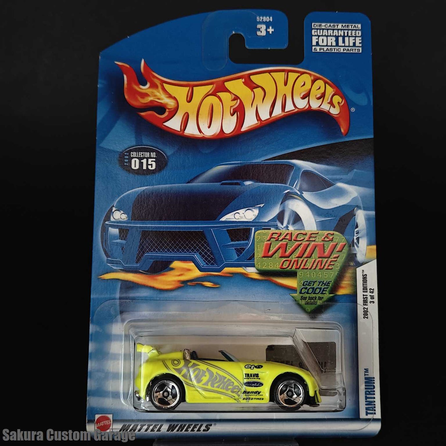 Hot Wheels - Tantrum 	(2002) - 03/42 2002 First Editions #015