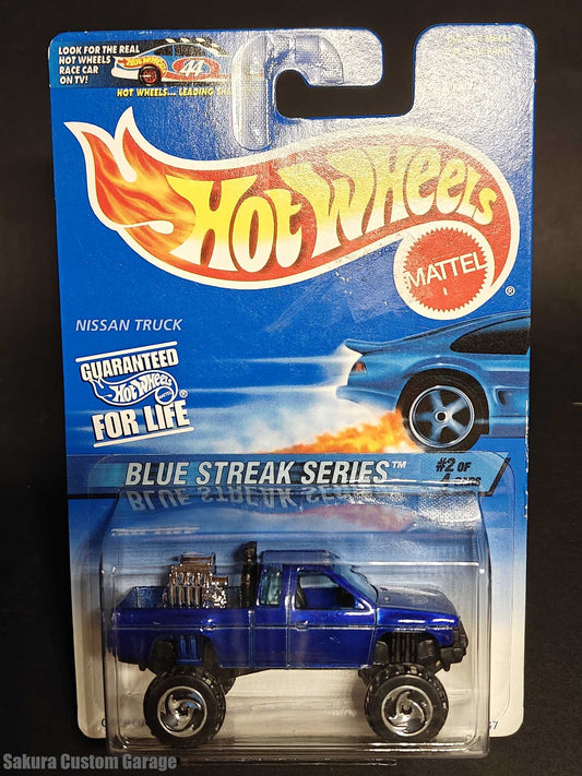 Hot Wheels - Nissan Truck ,,Harbody'' (1997)  2/4 Blue Streak Series #547