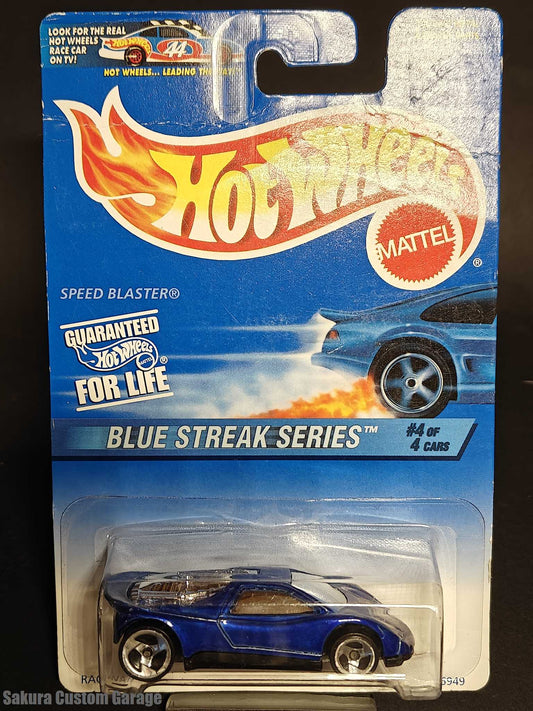 Hot Wheels - Speed Blaster (1997)  4/4 Blue Streak Series #576