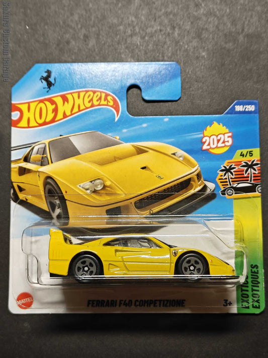 Hot Wheels - Ferrari F40 Compenzione (2025) 4/5 Exotics  198/250