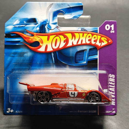 Hot Wheels - Ferrari 512M  (2007) 1/4 Revealers  57/156