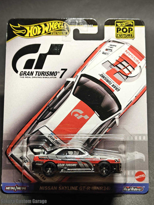Hot Wheels - Nissan Skyline GT-R ( BNR34) (2025) Pop Culture: Gran Turismo 7