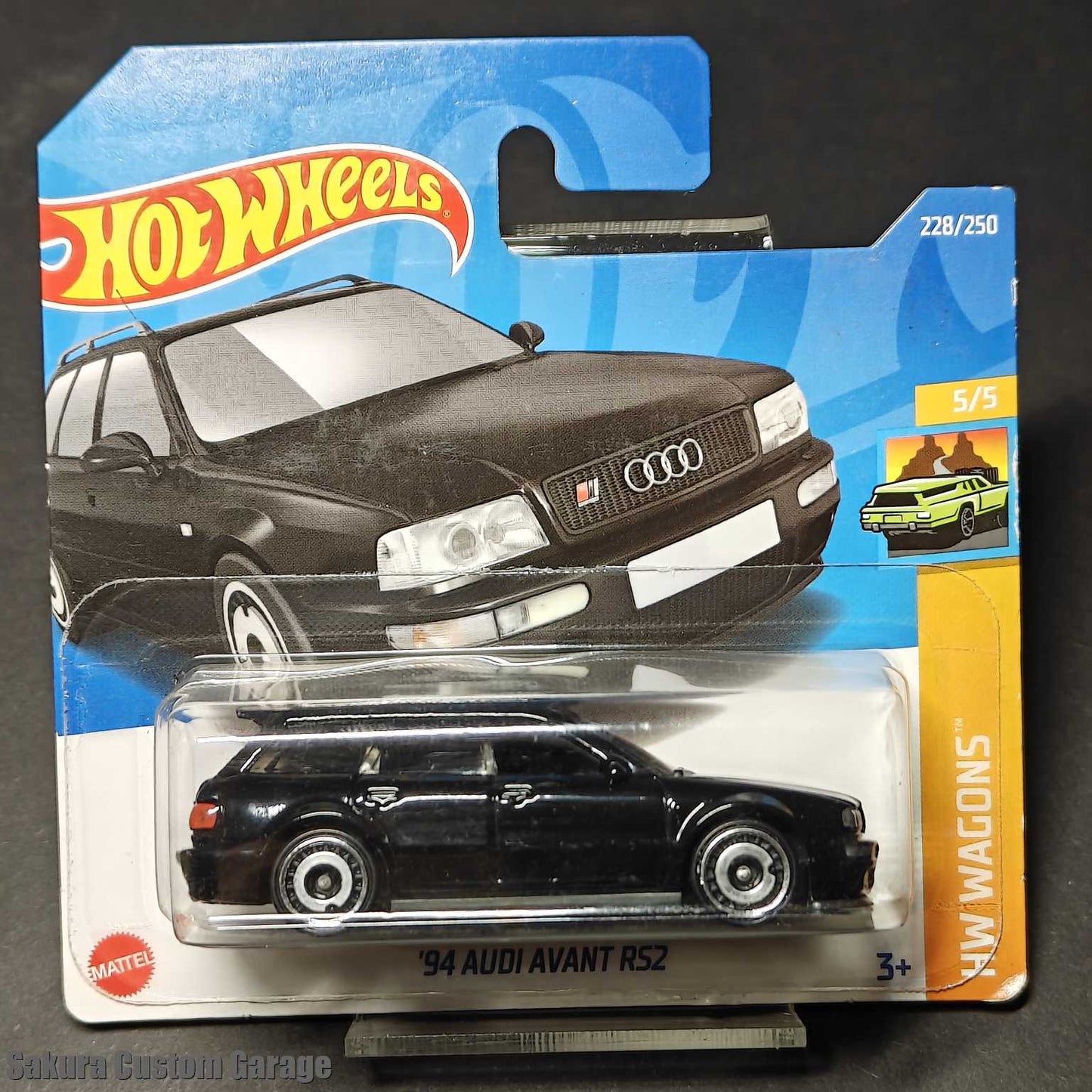Hot Wheels - '94 Audi Avant RS2 (2022) 5/5 HW Wagons 228/250