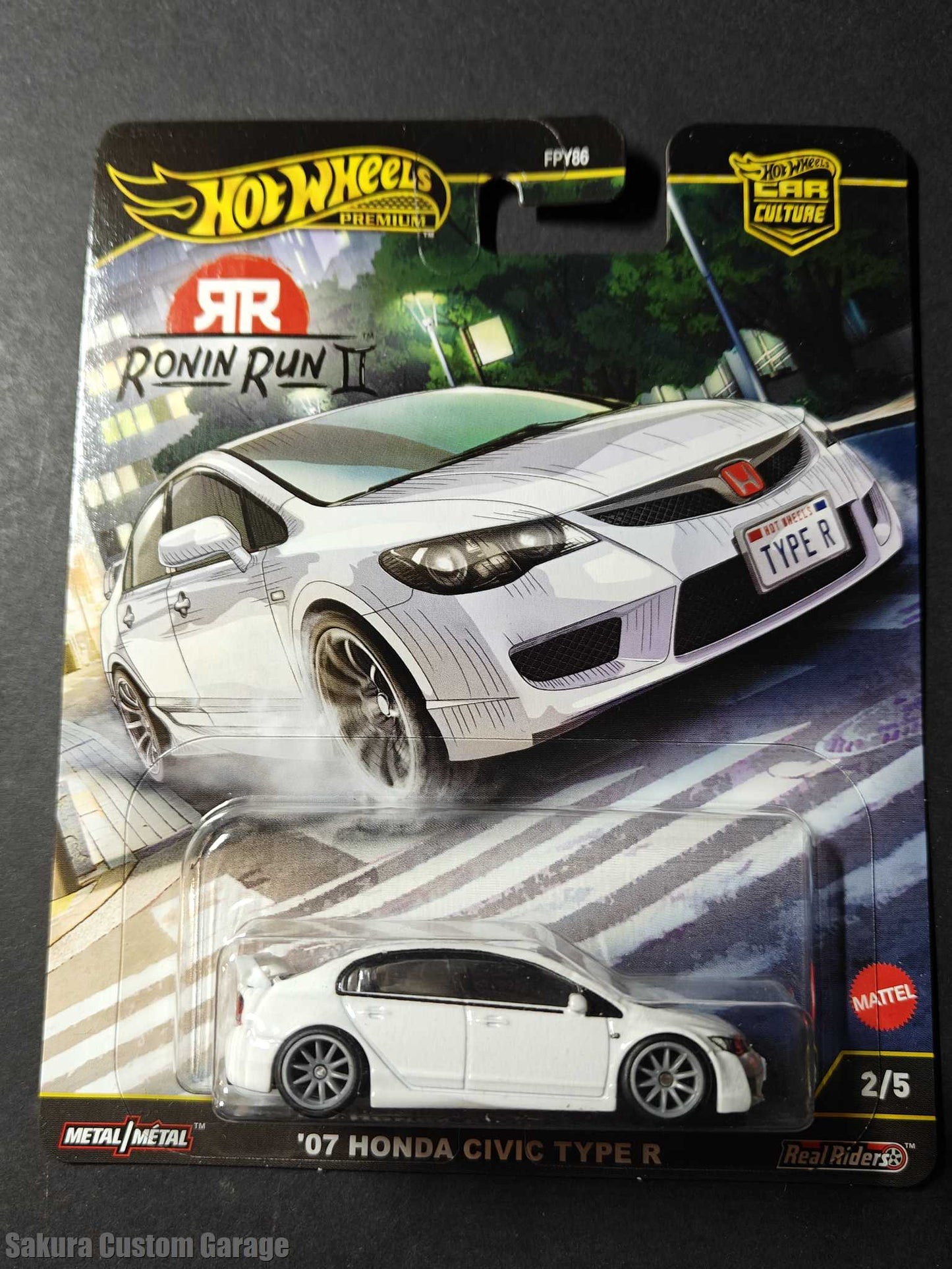 Hot Wheels - '07 Honda Civic Type R (2025) - Car Culture: Ronin Run II 2/5