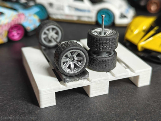 SpeedRides:  7-Spoke  (Metalic Silver)