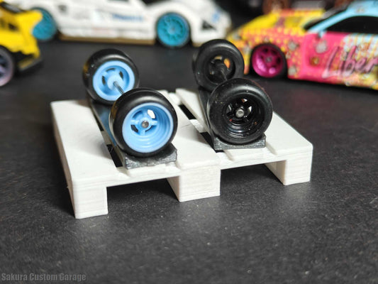 SpeedRides:  Japan 4-Spoke (Sky Blue + Black)