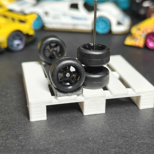 SpeedRides:  5-Spoke Dished (Black)