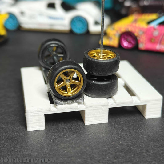 SpeedRides:  5-Spoke Rims (Metalic Gold)