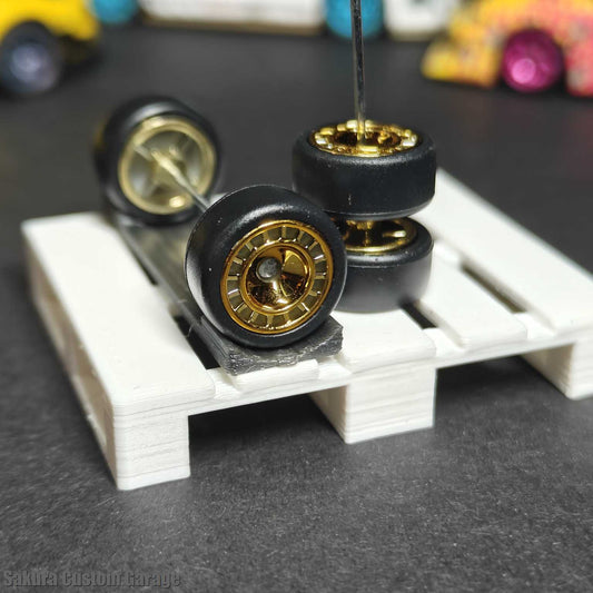 SpeedRides:  Aero Disc  (Chrome Gold)