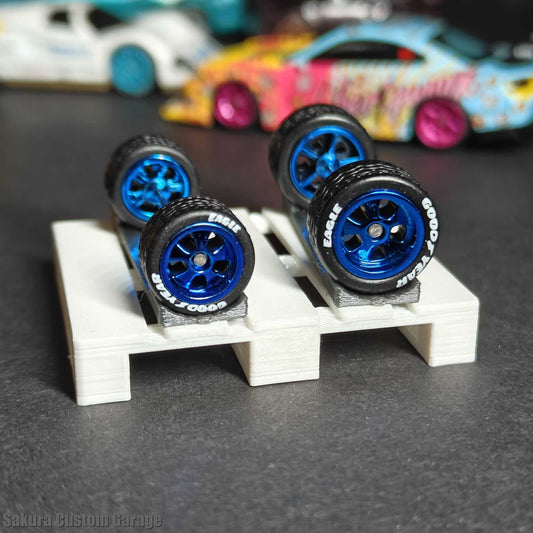 SpeedRides:  5-Dots (Chrome Blue) - Goodyear Eagle