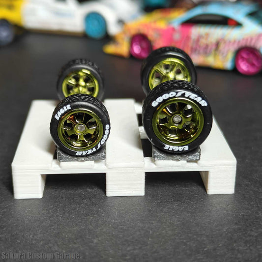 SpeedRides:  5-Dots (Chrome Lime Green) - Goodyear Eagle