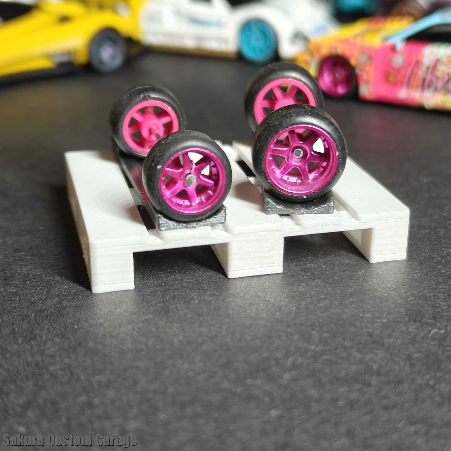 SpeedRides:  6-spoke Dished (Metalic Pink)