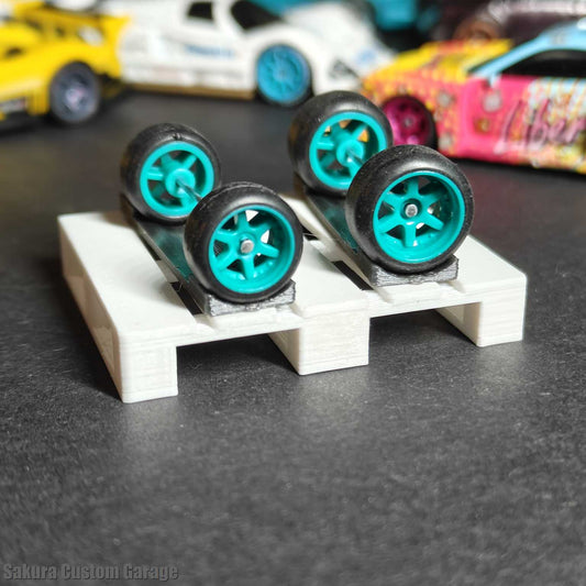 SpeedRides:  6-spoke Dished (Green)