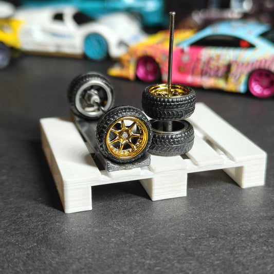 SpeedRides:   7-Spoke (Chrome Gold)