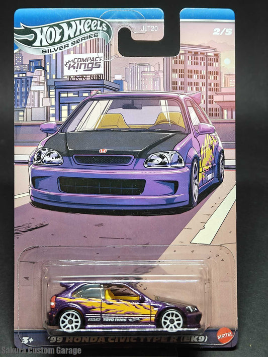 Hot Wheels - '99 Honda Civic Type R   EK9  (2026)  Compact Kings 2/5