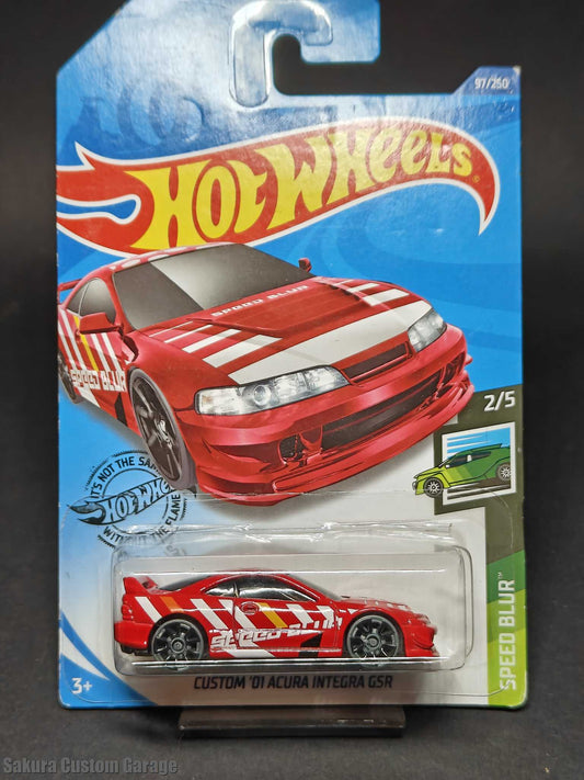 Hot Wheels - Custom '01 Acura Integra GSR  (2020) 2/5 Speed Blur 97/250