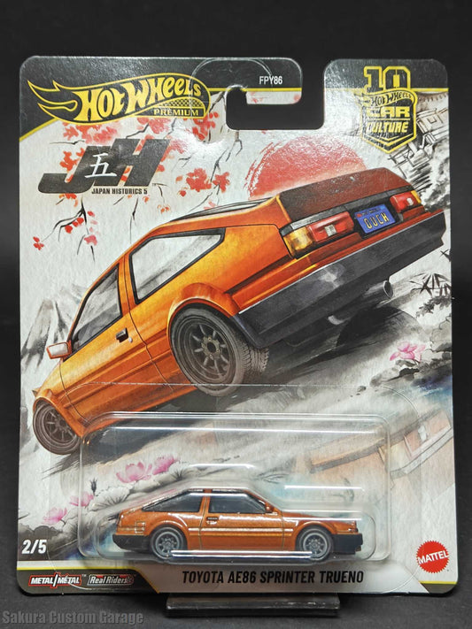 Hot Wheels - Toyota AE86 Sprinter Trueno (2026) - Car Culture: Japan Historics 5  2/5