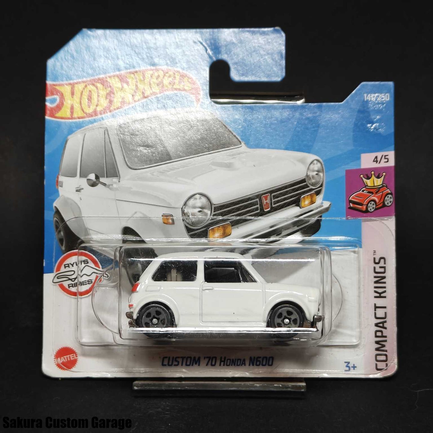 Hot Wheels - Custom '70 Honda N600 (2022) 4/5 Compact Kings 141/250