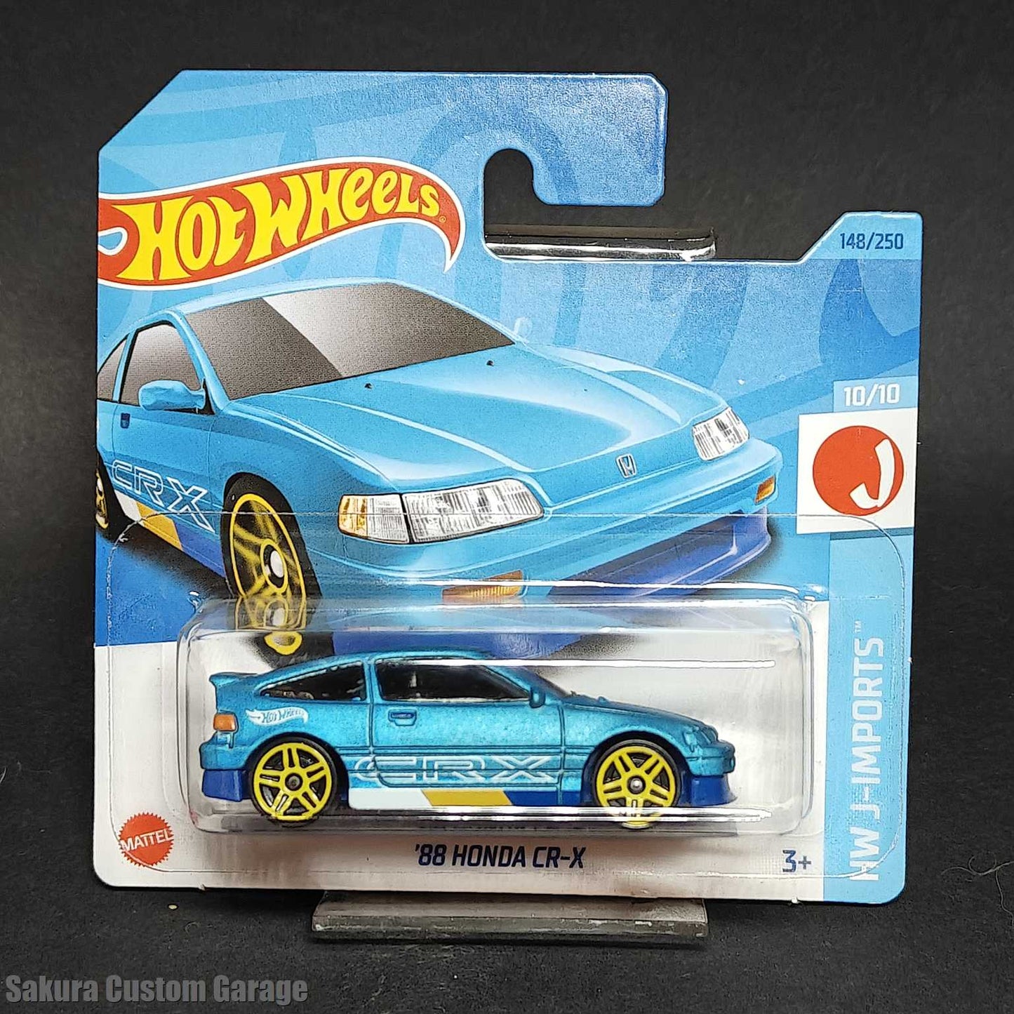 Hot Wheels - '88 Honda CR-X (2023) 10/10 HW J-Imports 148/250