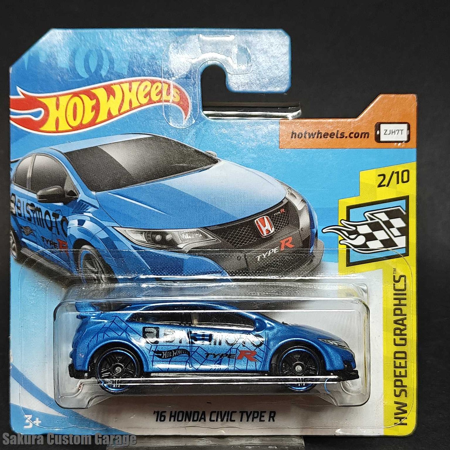Hot Wheels - '16 Honda Civic Type R (2018) 2/10 HW Speed Graphics 245/365
