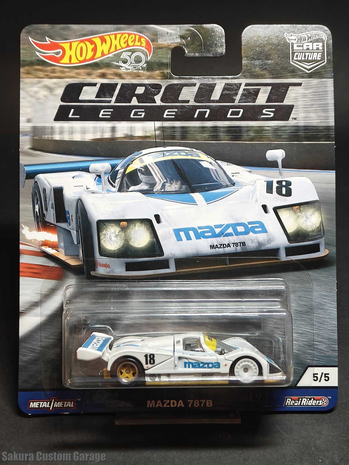 Hot Wheels - Mazda 787B (2018) - Car Culture:  Circuit Legends 5/5