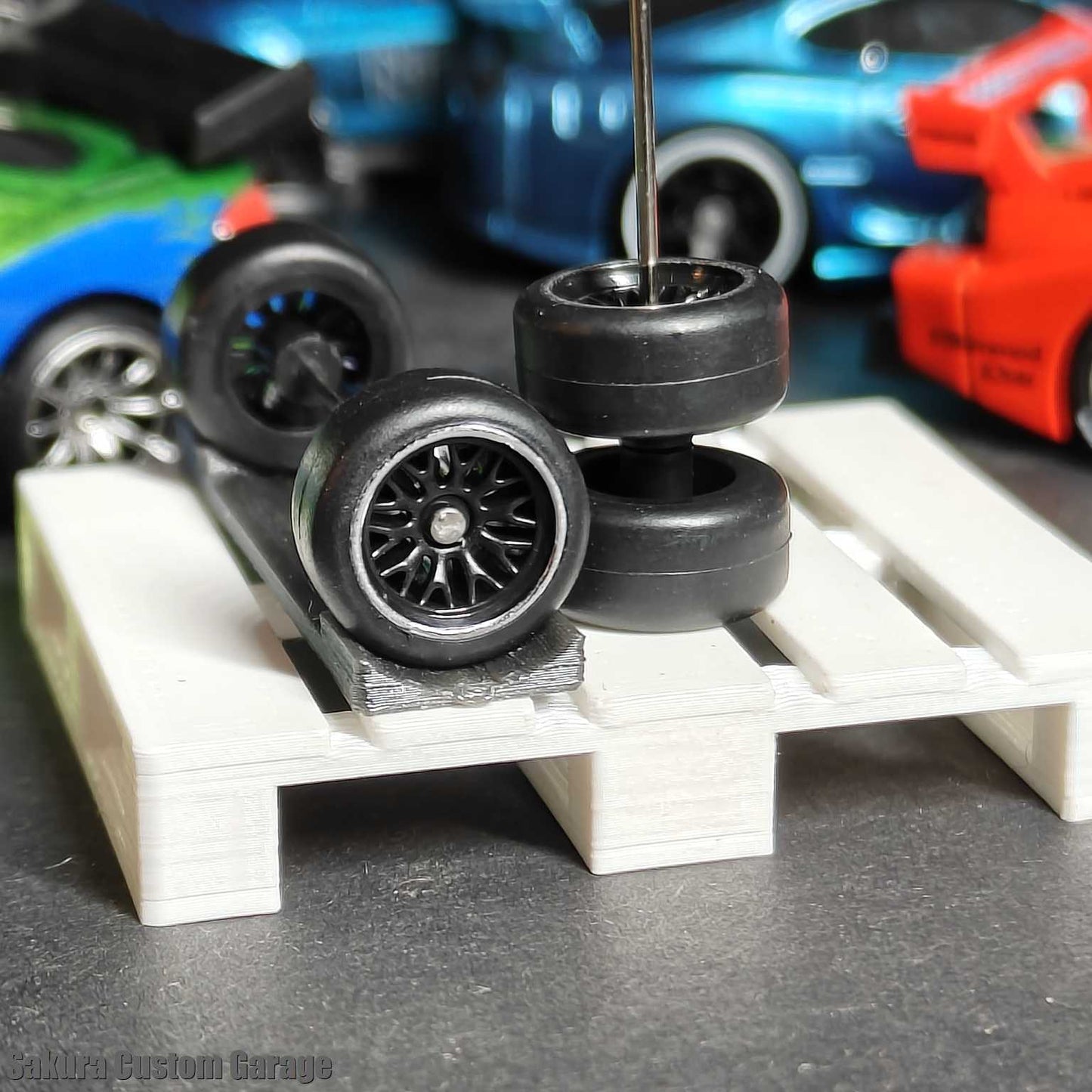 SpeedRides:  BBS Type (Black + Chrome Silver Pinstrip Line)