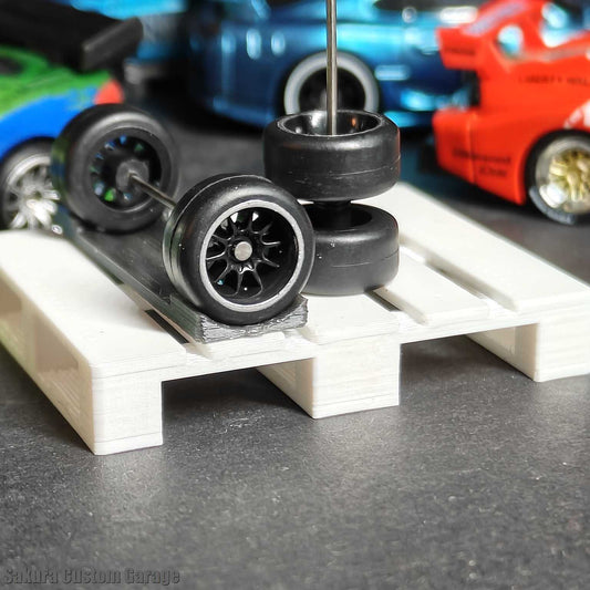 SpeedRides: 10-Spoke  (Black + Chrome Silver Pinstripe Line)