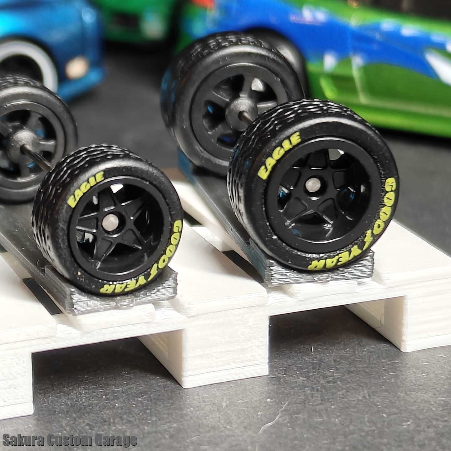 SpeedRides:  Speedline Type (Black) - Goodyear Eagle
