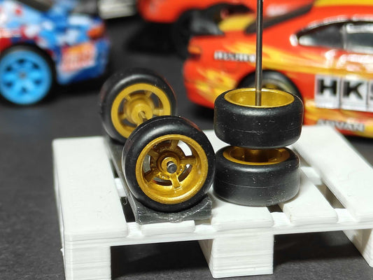 SpeedRides:  Deep 5-Spoke (Metalic Gold)