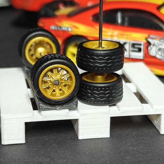 SpeedRides: Triple Star-Spoke (Metalic Gold)