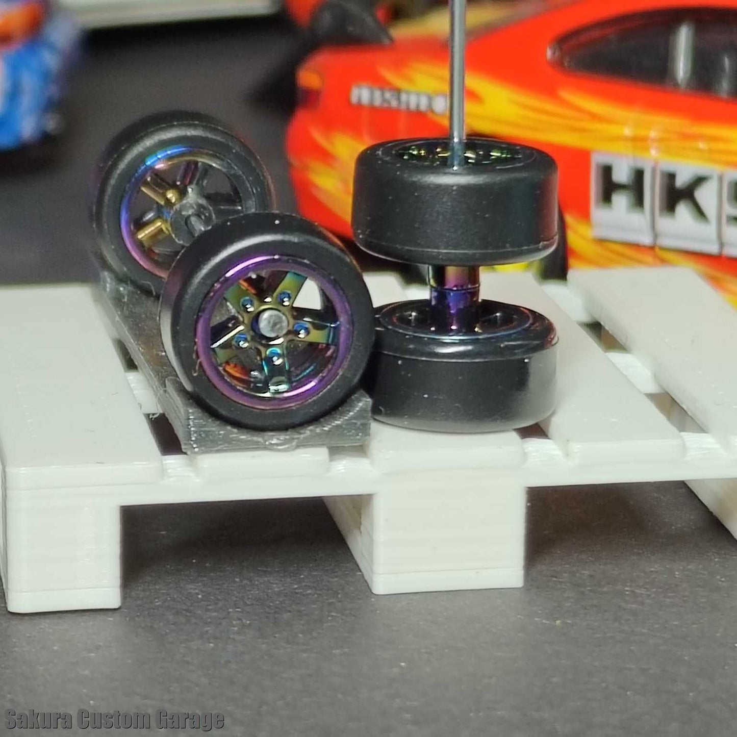 SpeedRides: 5-Spoke  (Chrome Chameleon)  -  Extra Small 9.8mm