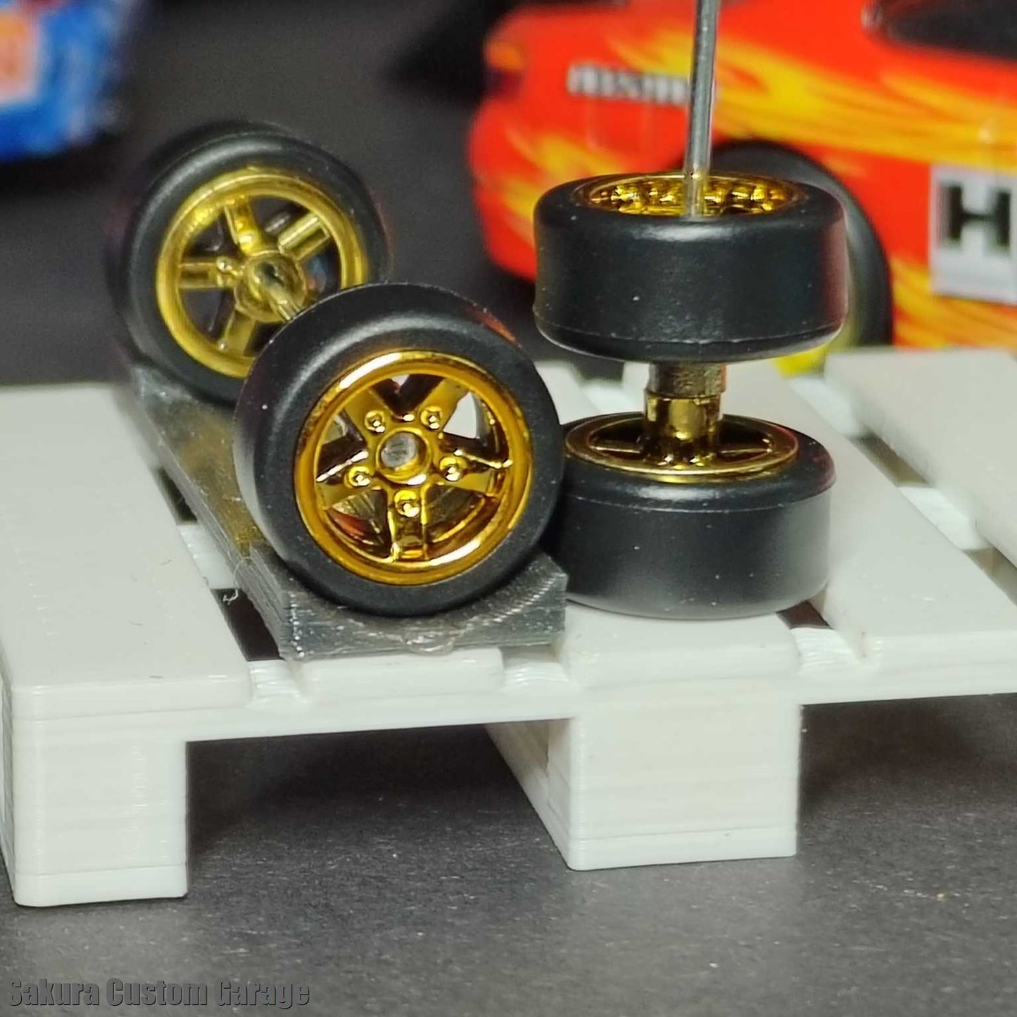 SpeedRides: 5-Spoke  (Chrome Gold)  -  Extra Small 9.8mm