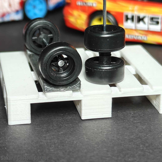 SpeedRides: Japan 4-Spoke  (Black)  -  Extra Small 9.8mm