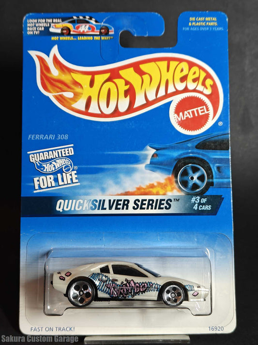 Hot Wheels - Ferrari 308 GTB (1997) 3/4 Quicksilver  #547