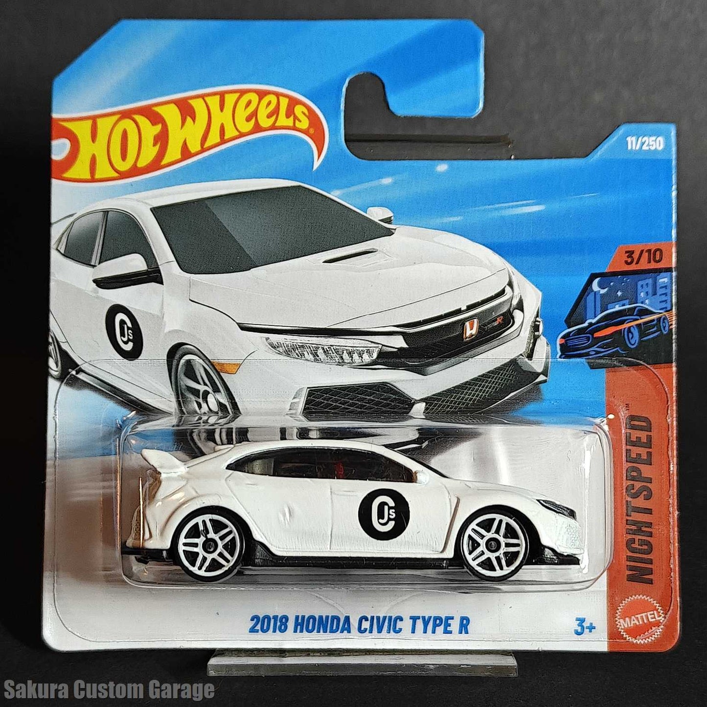 Hot Wheels - 2018 Honda Civic Type R (2026) 3/10 Nightspeed 11/250