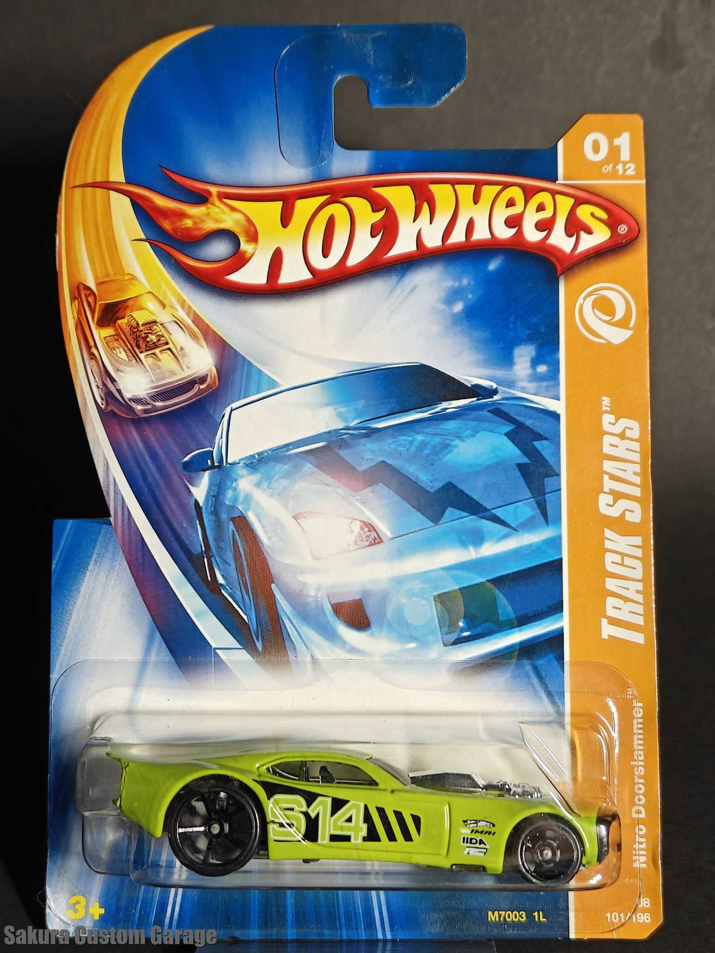 Hot Wheels - Nitro Doorslammer (2008) 1/10 Track Stars 101/196