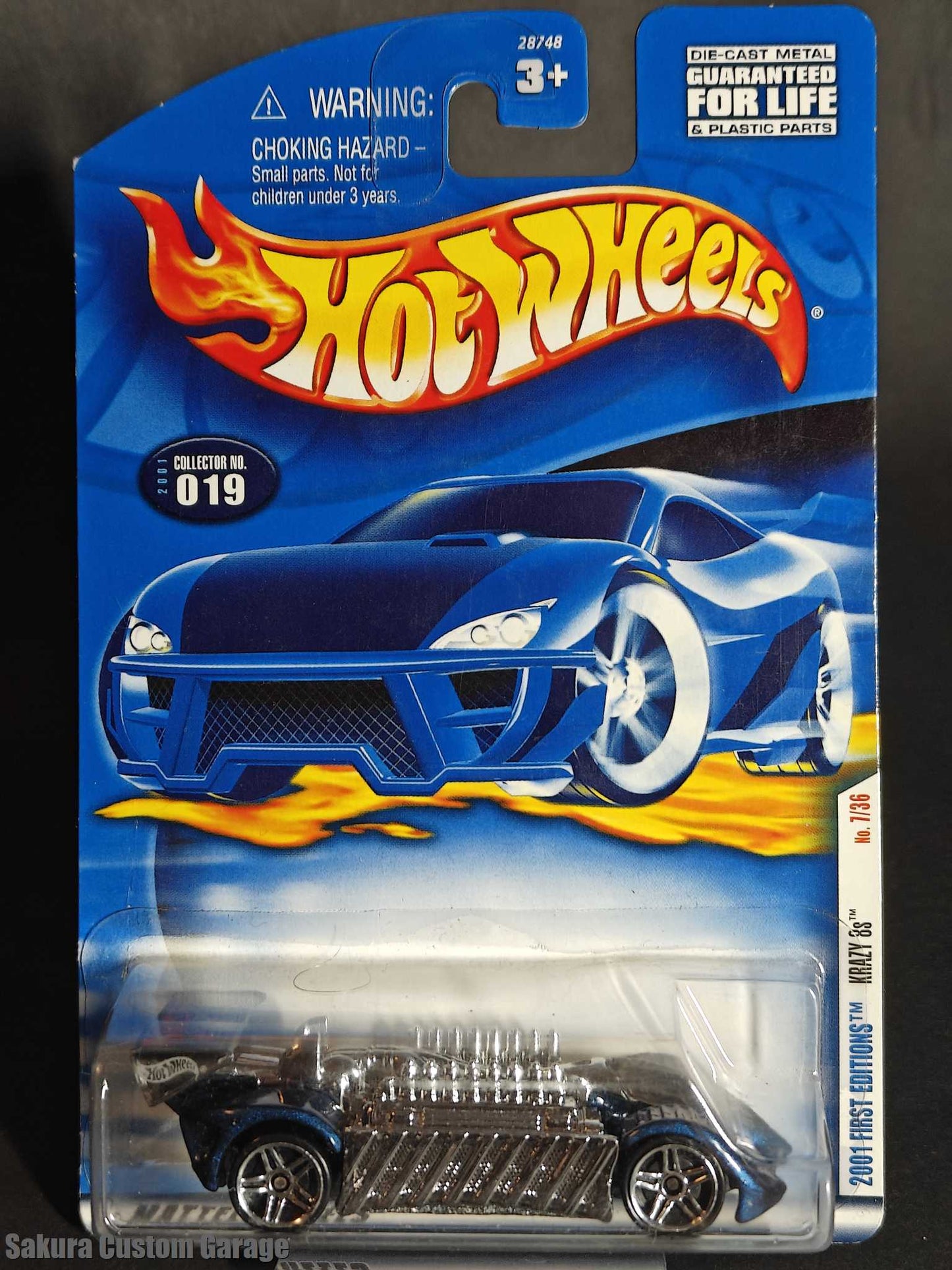 Hot Wheels - Krazy 8S (2001) 7/36 2001 First Editions #019