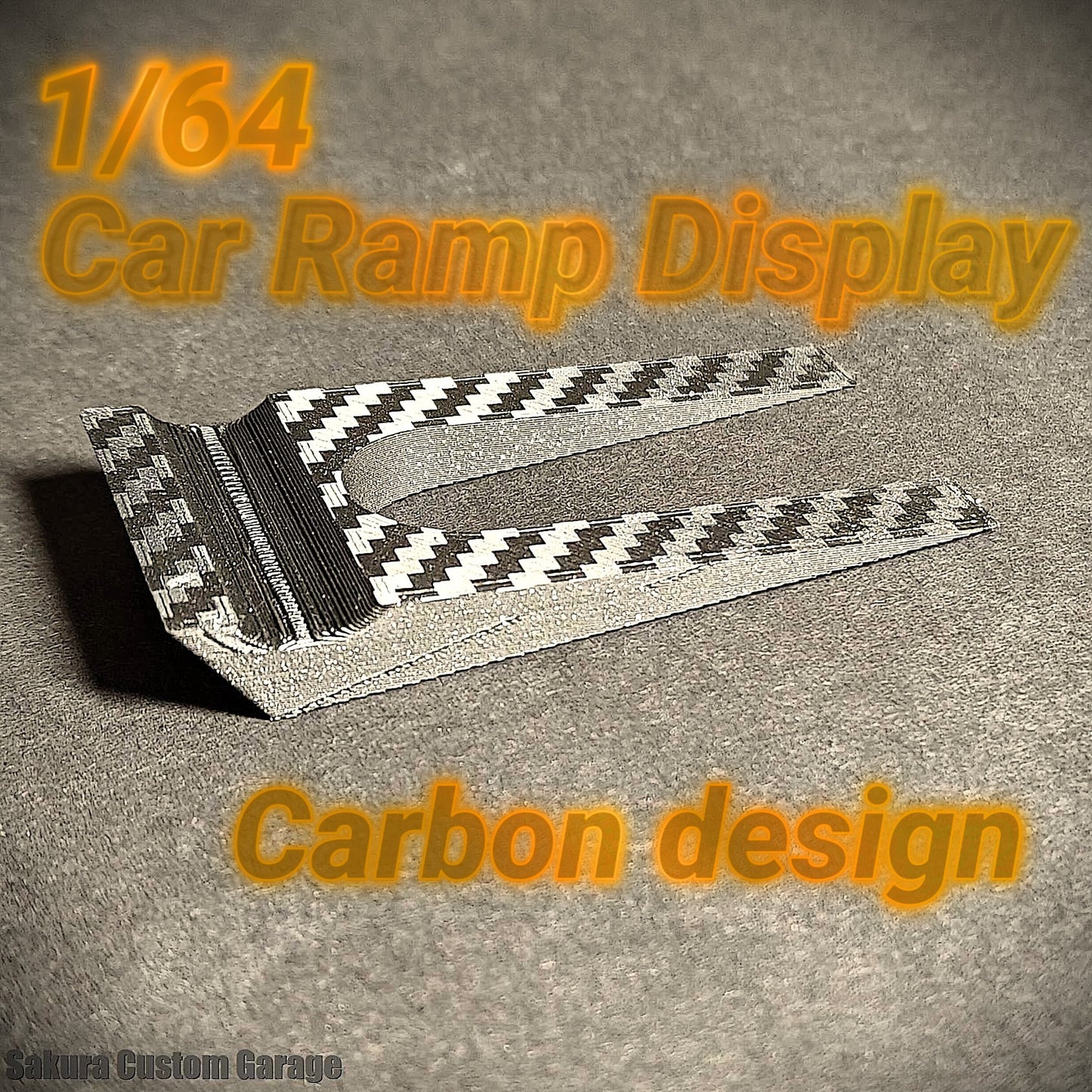 SCG 1/64 Displays - Car Ramp  - Version 1